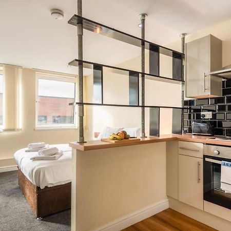Modern & Bright Budget Studio In Central Doncaster Lägenhet Exteriör bild