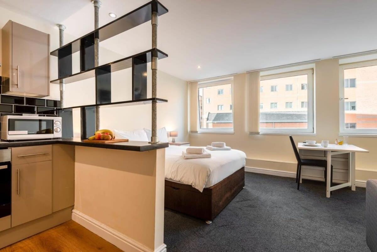 Modern & Bright Budget Studio In Central Doncaster Lägenhet Exteriör bild