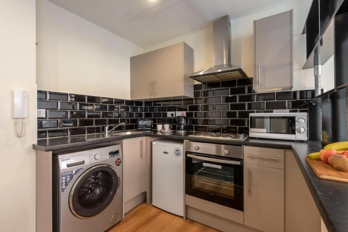 Modern & Bright Budget Studio In Central Doncaster Lägenhet Exteriör bild