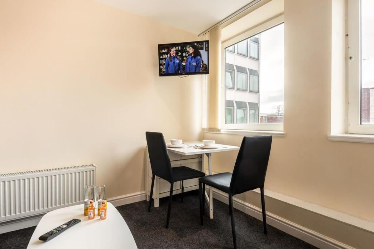 Modern & Bright Budget Studio In Central Doncaster Lägenhet Exteriör bild
